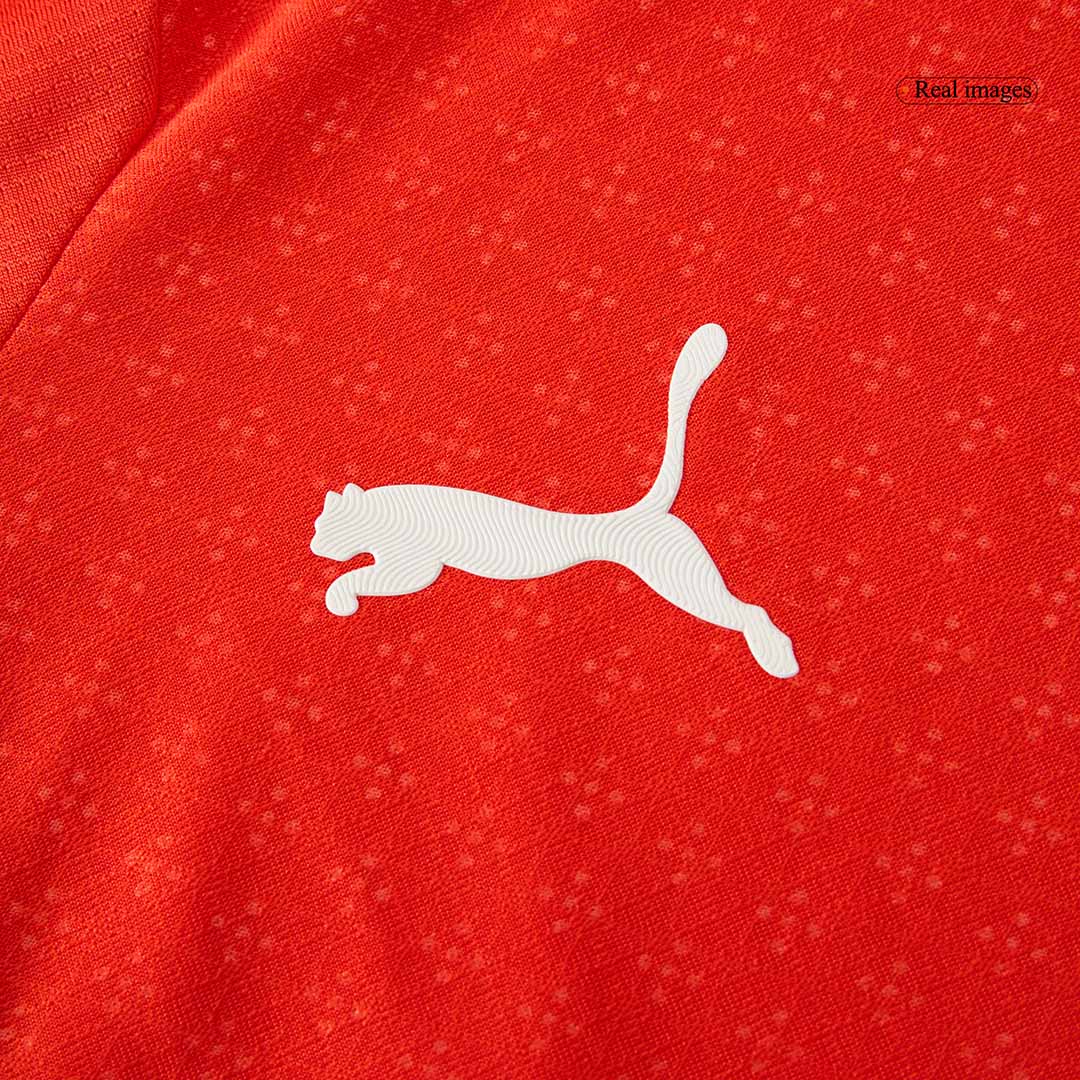 Authentic  RONALDO #7 Portugal Home Soccer Jersey 2025 Red