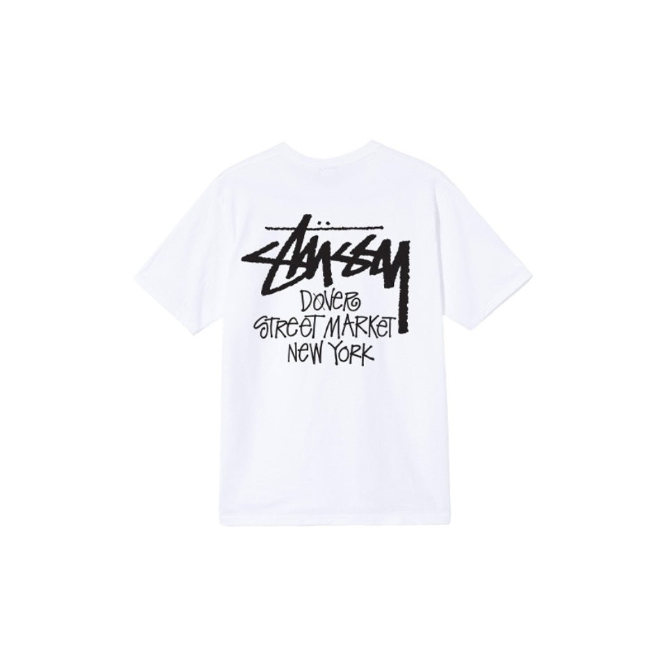 Stussy Dover Street Market New York T-Shirt - White