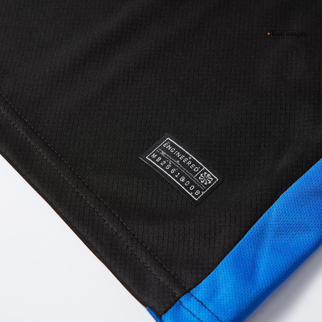 Kids Barcelona Custom Away Soccer Kits 2024/25 - Spotify Logo Without Text