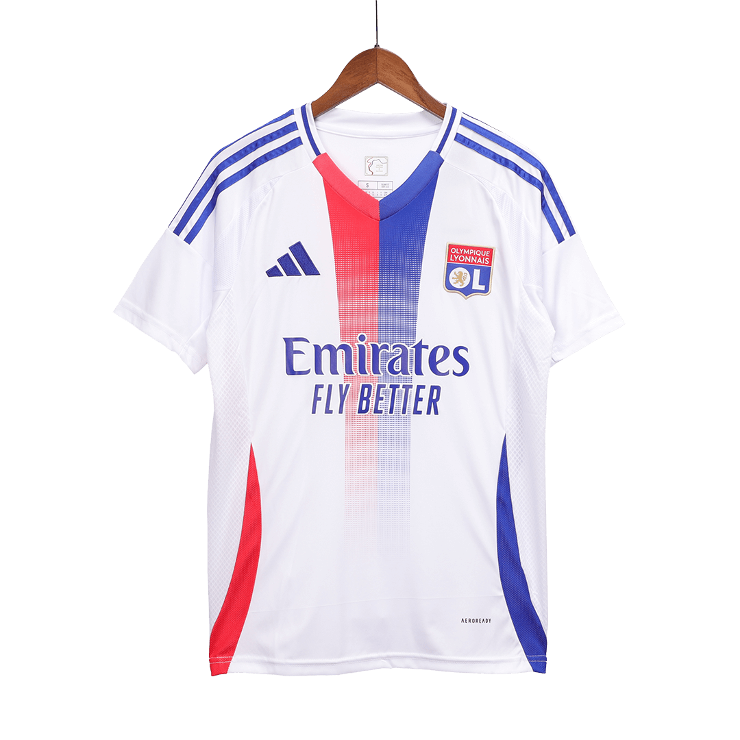 Olympique Lyonnais Soccer Jersey Home Custom Shirt 2024/25
