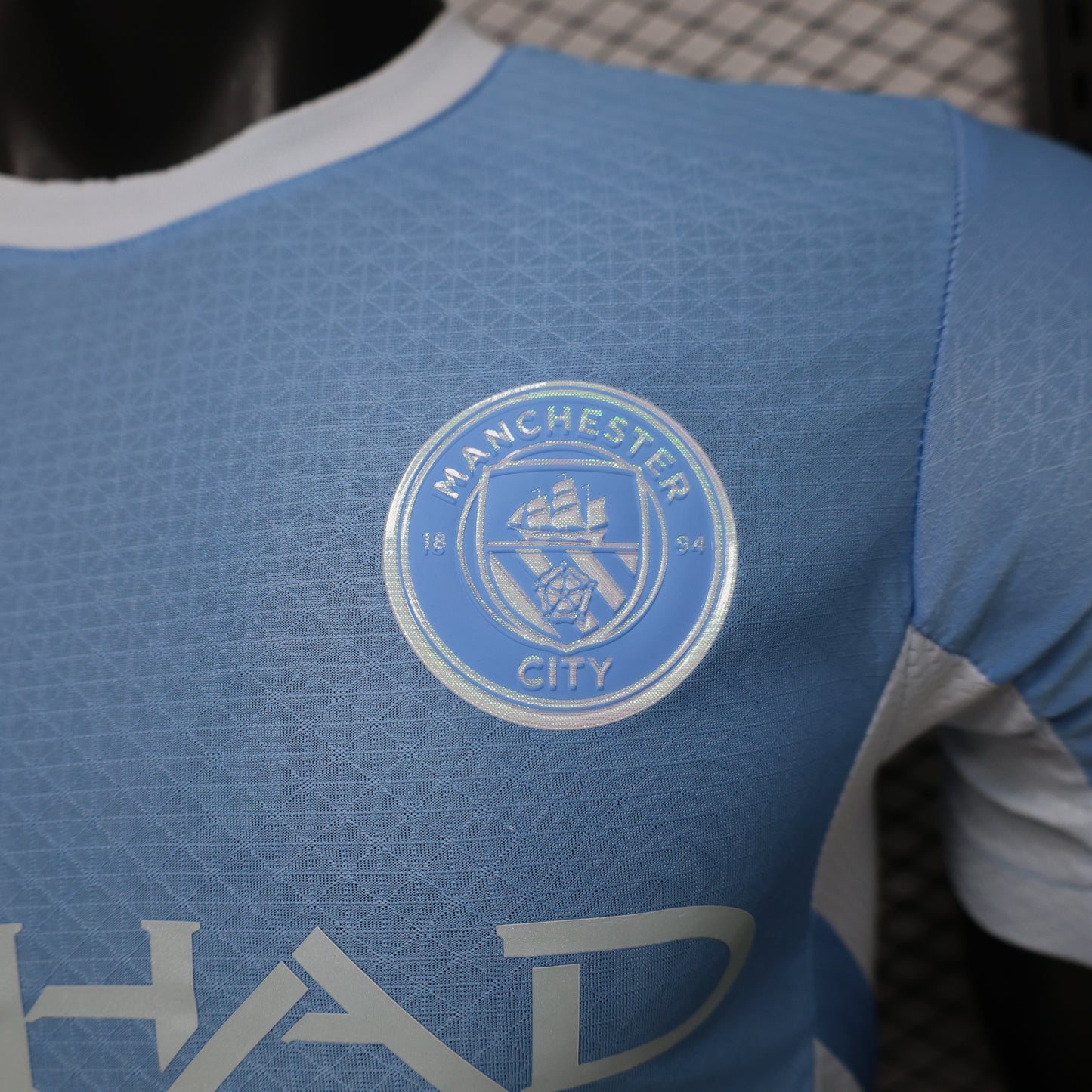 Manchester City Home Premium Soccer Jersey 26/27 (Authentic Player Version)