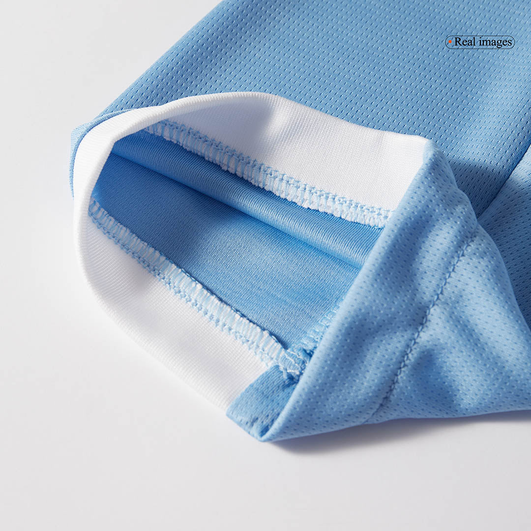 RODRIGO #16 Manchester City Home Soccer Jersey 2025/26 Blue