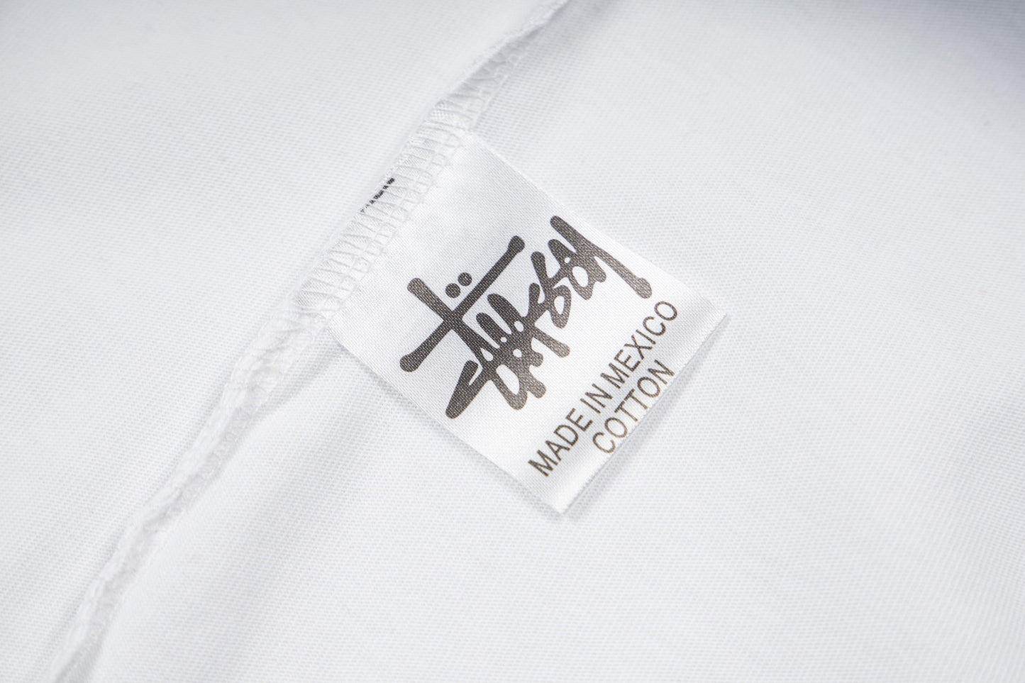 Stüssy International Crew Graffiti Skull T-Shirt - White