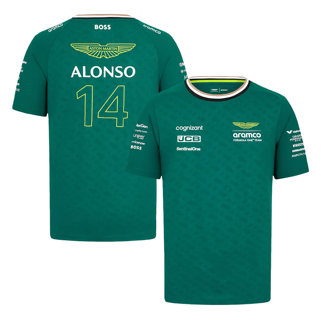 Fernando Alonso #14 Aston Martin Cognizant F1 Shirt 2024
