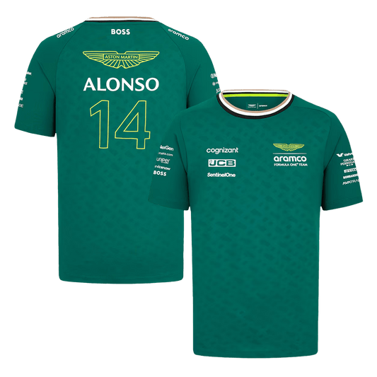 Fernando Alonso #14 Aston Martin Cognizant F1 Shirt 2024