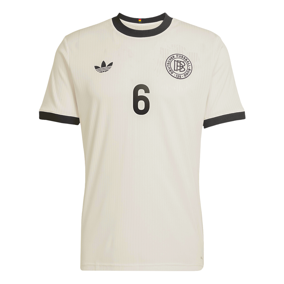 KIMMICH #6 Germany 125th Anniversary Soccer Jersey 2025 White