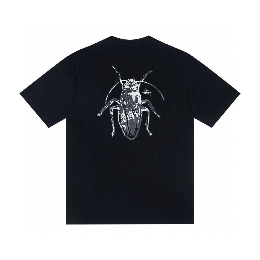 Stussy Beetle Graphic T-Shirt Black