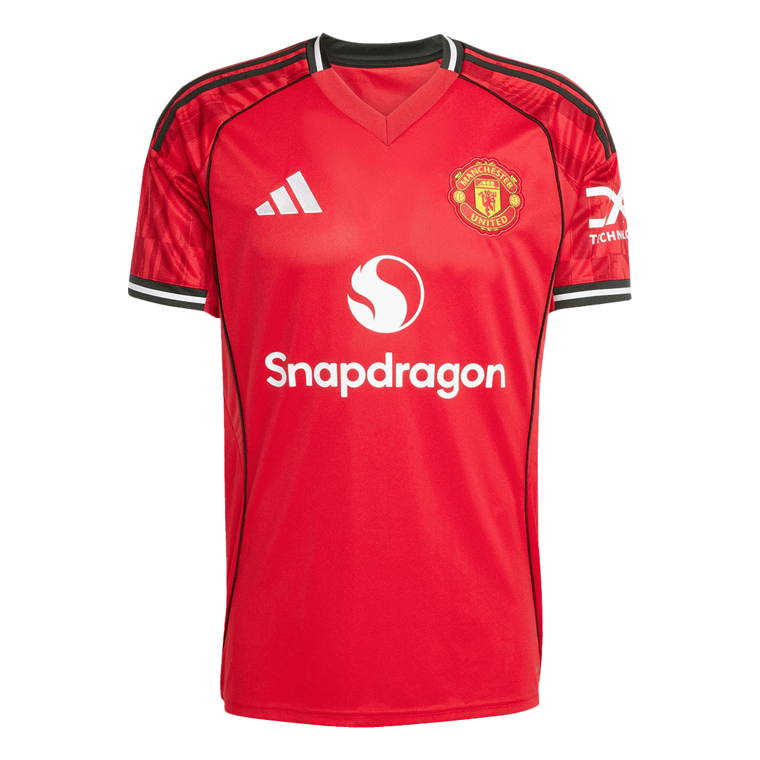 Manchester United Soccer Jersey Home Shirt 2025/26 Jersey