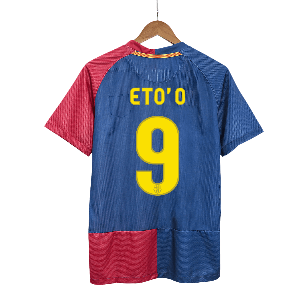 Retro ETO'O #9 2008/09 Barcelona Home Soccer Jersey