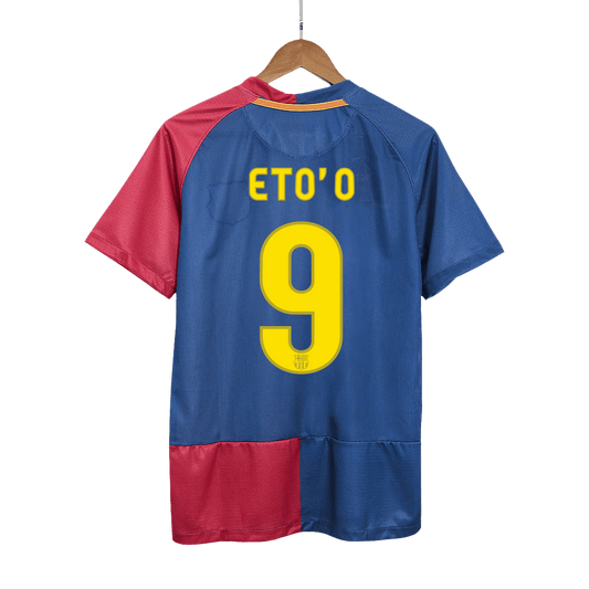 Retro A.INIESTA #8 2008/09 Barcelona Home Soccer Jersey