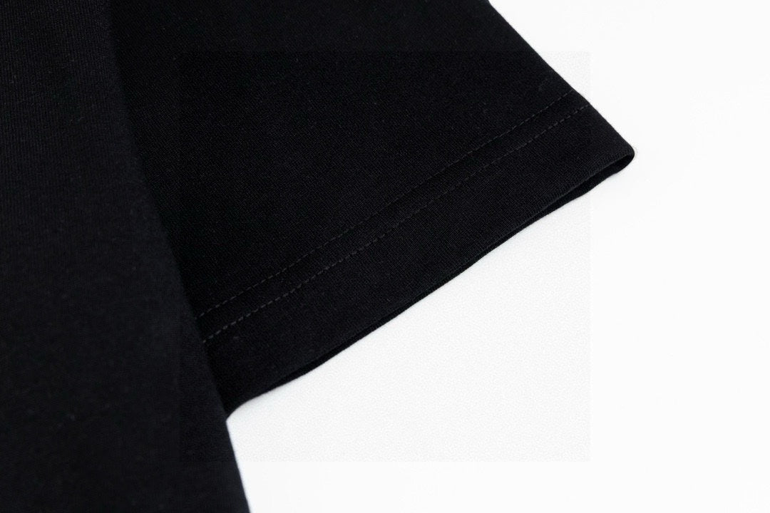 Stussy and CDG Comme des Garcons N°4 Black Graphic T-Shirt