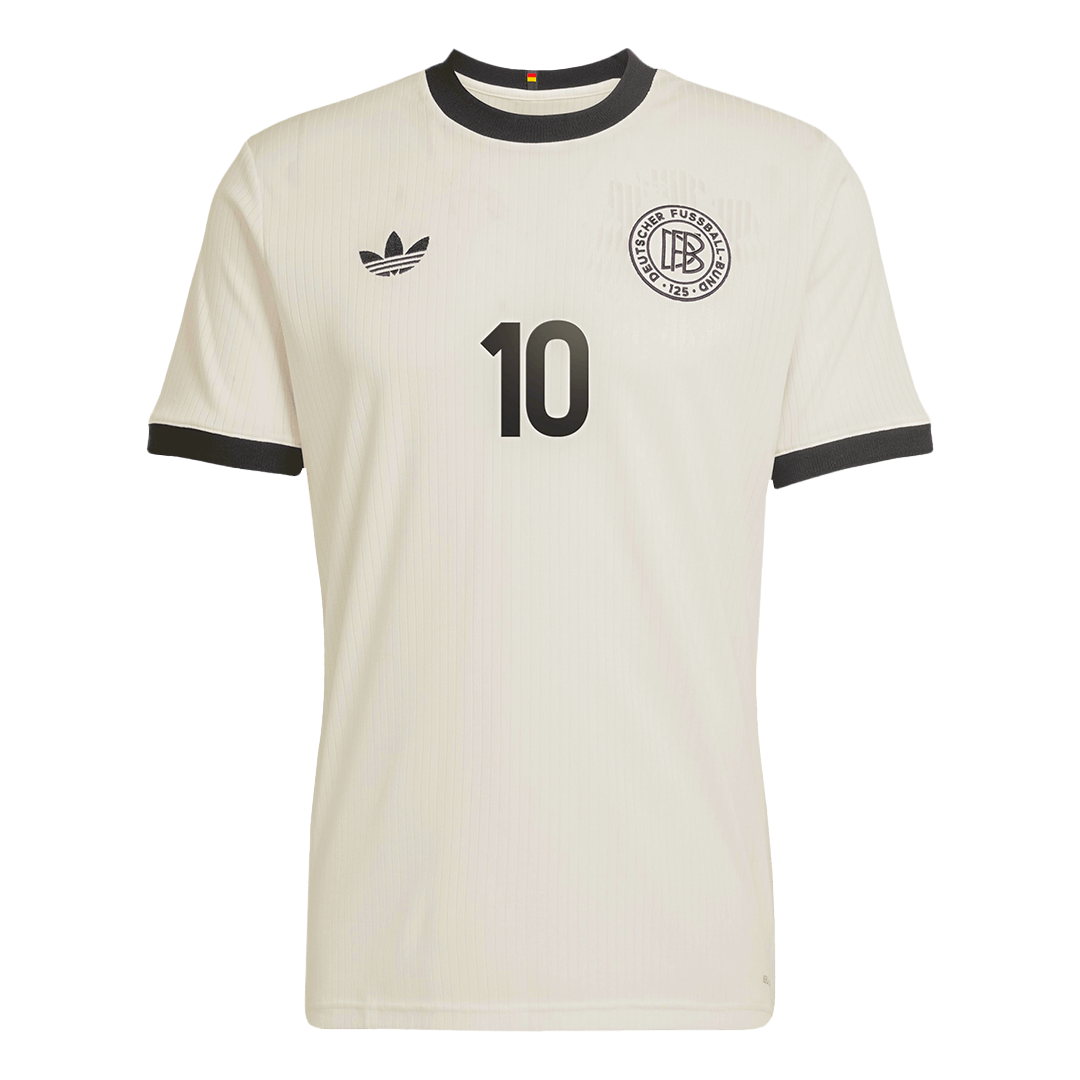 MUSIALA #10 Germany 125th Anniversary Soccer Jersey 2025 White