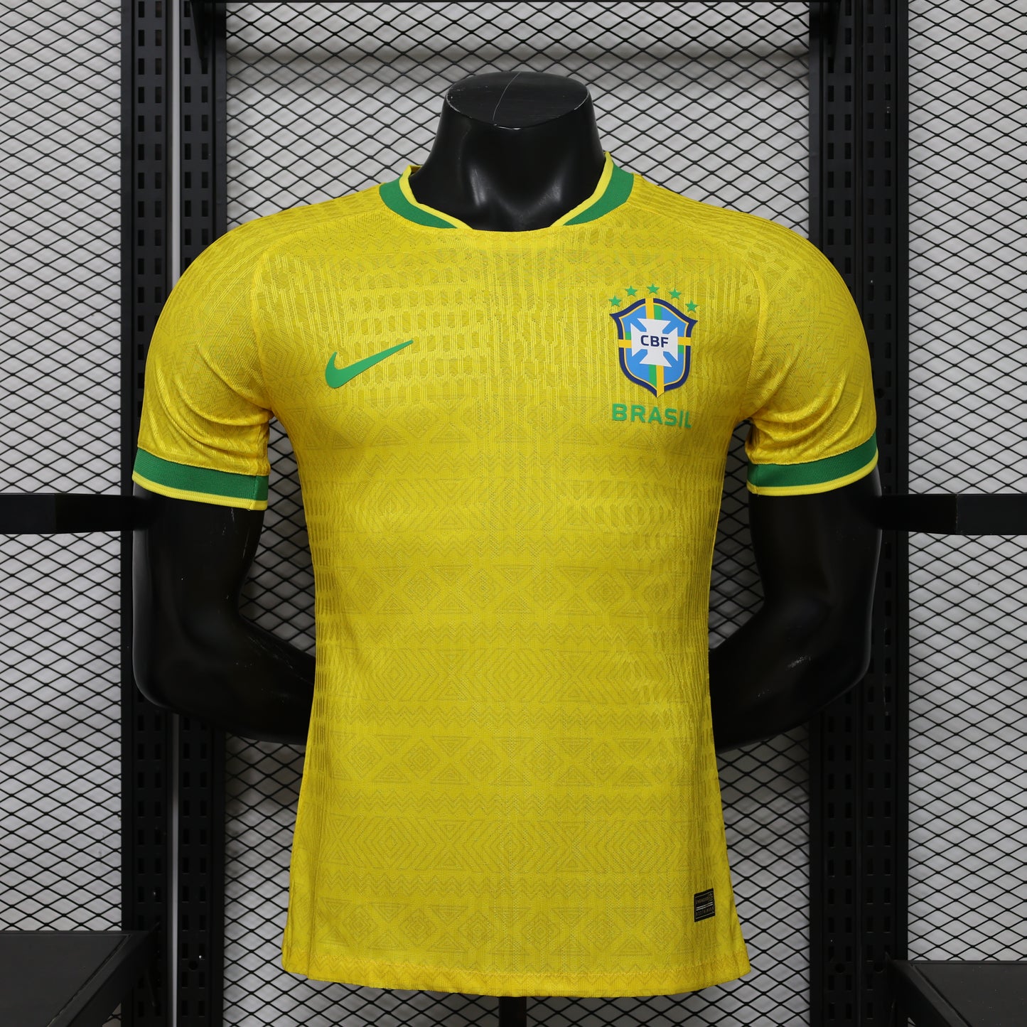 Brazil National Team Premium Soccer Jersey (Special Edition Authentic Player Version)